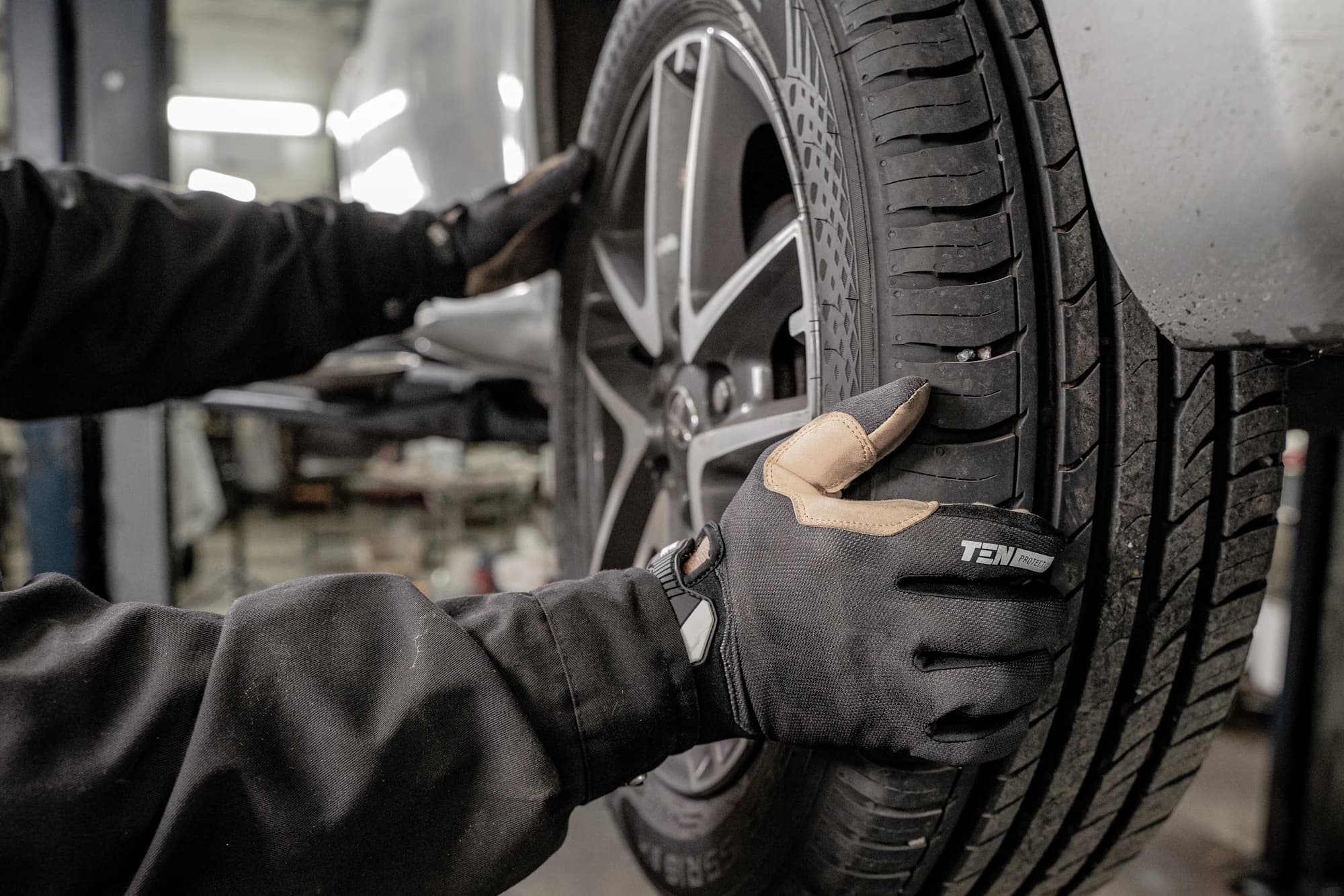 Inspection photo: Front brake pads